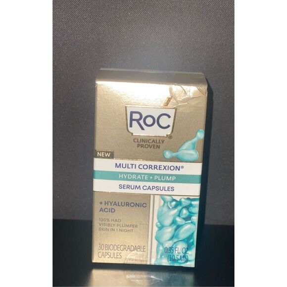 RoC Multi Correxion Hydrate + Plump Serum Capsules - 30 Capsules Hyaluronic Acid - Picture 6 of 6